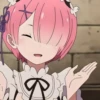 Ре зеро @anime_stickerr 13