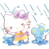 Hello kitty acuarela 25