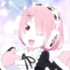 Ре зеро @anime_stickerr 14