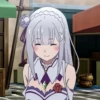 Ре зеро @anime_stickerr 15
