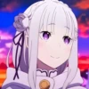 Ре зеро @anime_stickerr 17