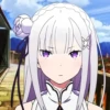 Ре зеро @anime_stickerr 20