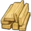 Firewood and boards 10