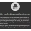 Ok, you fucking meat beating cunt This is the third time that you use incognito mode in the lapse of one day. You don't have anything better to do than masturbating? You can do things like going out with friends... Oh, yeah, you don't have any. Well... uhm... go play overwatch while eating some pizza, you fat ass bitch. Why am I being so salty with you, you ask? Because everytime you watch your fucking furry porn, I get a virus. Stop doing that shit.