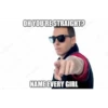 OH YOU'RE STRAIGHT? NAME EVERY GIRL depositphot