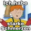Ich habe starke Schmerzen