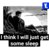 Y. I think I will just get some sleep