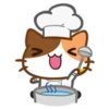 What does the cat say ... Meow @Nekosticker 5