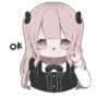 pink pigtails @menheraisgod 5