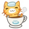 What does the cat say ... Meow @Nekosticker 10