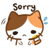 What does the cat say ... Meow @Nekosticker 12