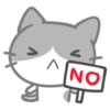What does the cat say ... Meow @Nekosticker 13