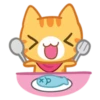 What does the cat say ... Meow @Nekosticker 20