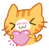 What does the cat say ... Meow @Nekosticker 23