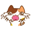 What does the cat say ... Meow @Nekosticker 25