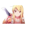 angry anime @Nekosticker 20