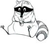 Raccoon - By Simkaye 18