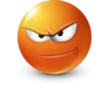 Orange Face Emoji @TgSticker @MoiStikiBot 6