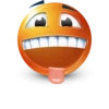 Orange Face Emoji @TgSticker @MoiStikiBot 10