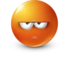Orange Face Emoji @TgSticker @MoiStikiBot 11
