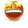 Orange Face Emoji @TgSticker @MoiStikiBot 14