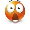 Orange Face Emoji @TgSticker @MoiStikiBot 16