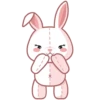 cute plush bunny 12