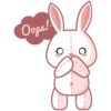 cute plush bunny 16