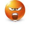 Orange Face Emoji @TgSticker @MoiStikiBot 20