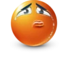 Orange Face Emoji @TgSticker @MoiStikiBot 22