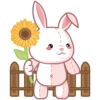 cute plush bunny 24
