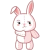 cute plush bunny 29