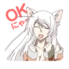 Monogatari @Nekosticker 12