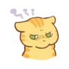 Orange cat @tgsticker 5