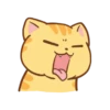 Orange cat @tgsticker 14