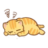 Orange cat @tgsticker 18