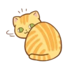 Orange cat @tgsticker 21