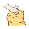 Orange cat @tgsticker 28