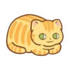 Orange cat @tgsticker 29