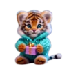 Новогодний подарок от @cats_Crystal 12