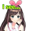 Kizuna AI Stickers :: 11