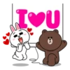 Brown & Cony's Big Love Stickers 6