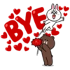 Brown & Cony's Big Love Stickers 7