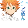 THE PROMISED NEVERLAND Voice Stickers :: 6