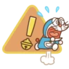 Animated Doraemon Keigo Stickers 6
