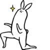 rabbit with beautiful legs 19