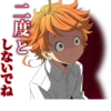 THE PROMISED NEVERLAND Voice Stickers :: 12
