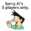 Sorry.It's 3 players only.