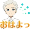 THE PROMISED NEVERLAND Voice Stickers :: 24