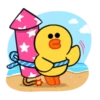 LINE Characters: Cute and Soft Summer 12